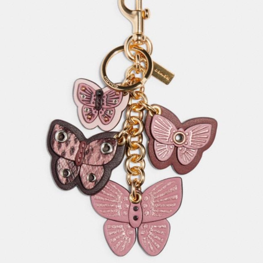 Butterfly Cluster Bag Charm